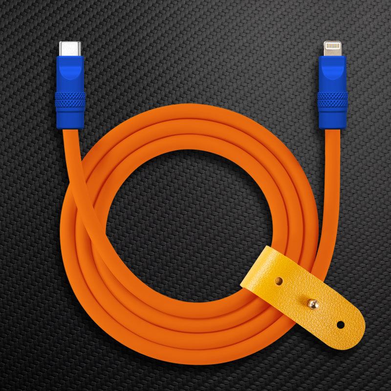 "ColorBlock Chubby" 240W Painted Fast Charging Cable - Image 13