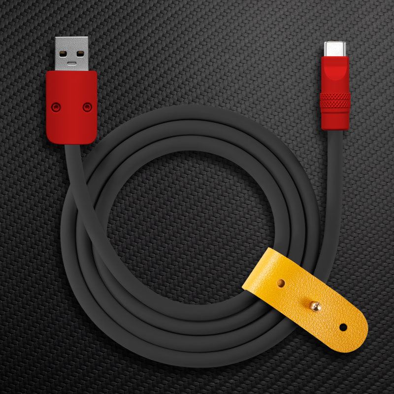 "ColorBlock Chubby" 240W Painted Fast Charging Cable - Image 14