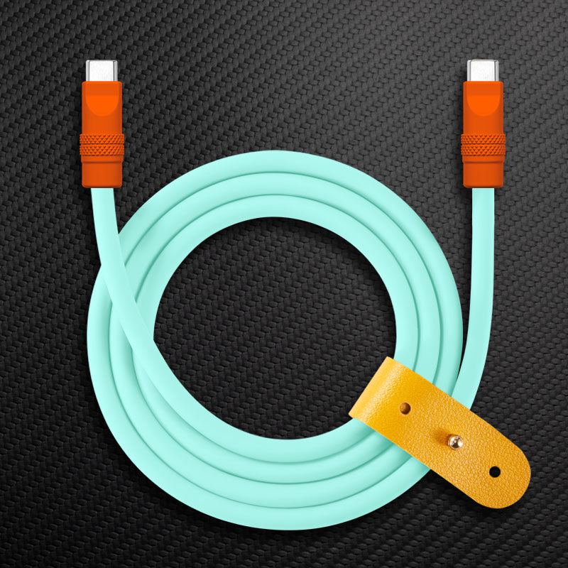 "ColorBlock Chubby" 240W Painted Fast Charging Cable - Image 19