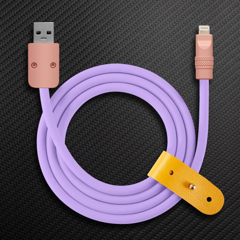 "ColorBlock Chubby" 240W Painted Fast Charging Cable - Image 24