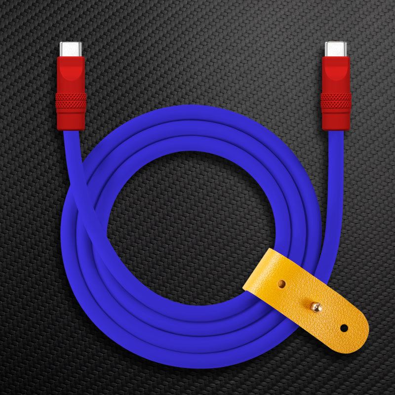 "ColorBlock Chubby" 240W Painted Fast Charging Cable - Image 27