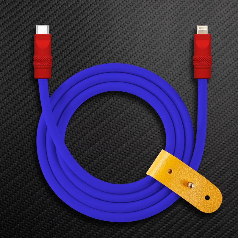 "ColorBlock Chubby" 240W Painted Fast Charging Cable - Image 29