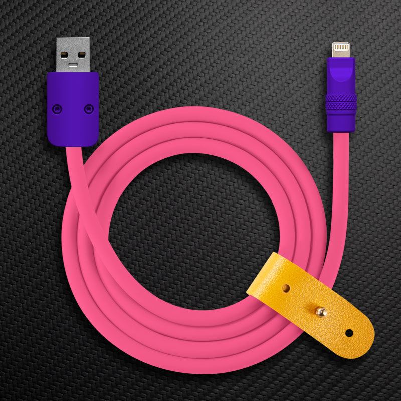 "ColorBlock Chubby" 240W Painted Fast Charging Cable - Image 32