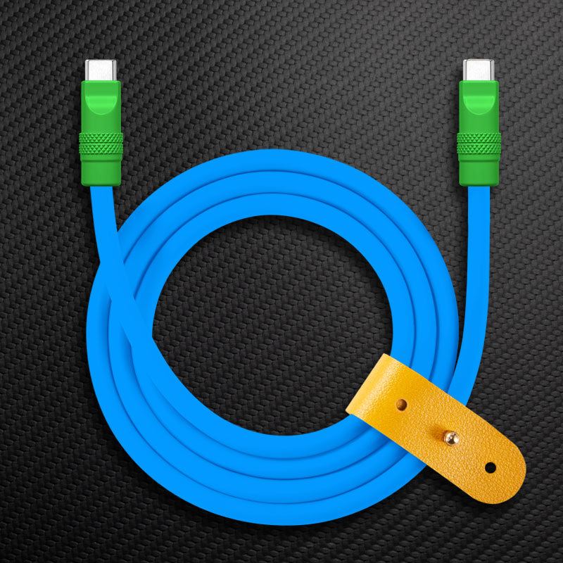 "ColorBlock Chubby" 240W Painted Fast Charging Cable - Image 39