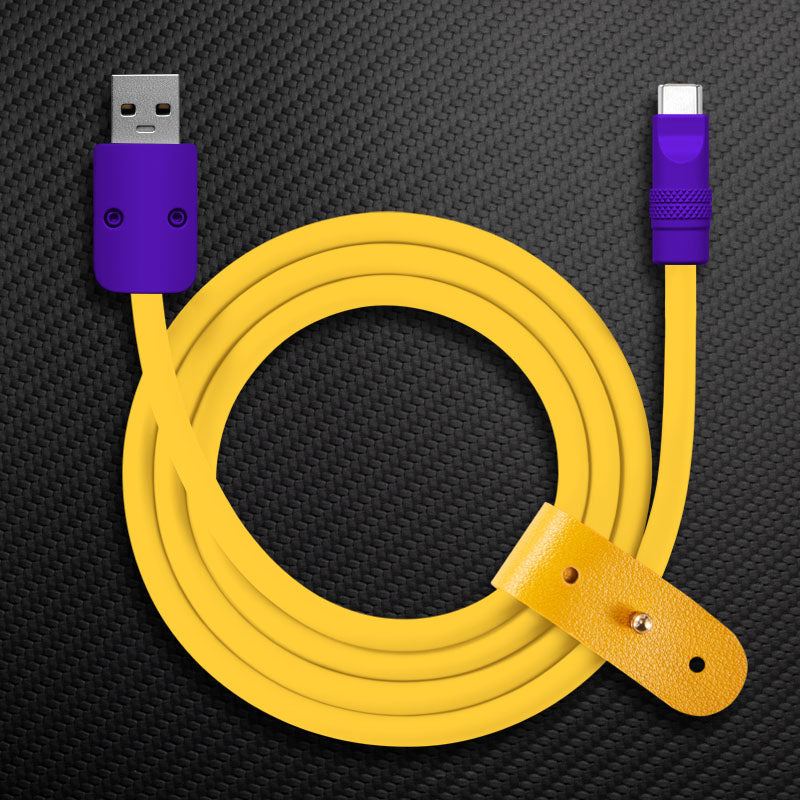 "ColorBlock Chubby" 240W Painted Fast Charging Cable - Image 42