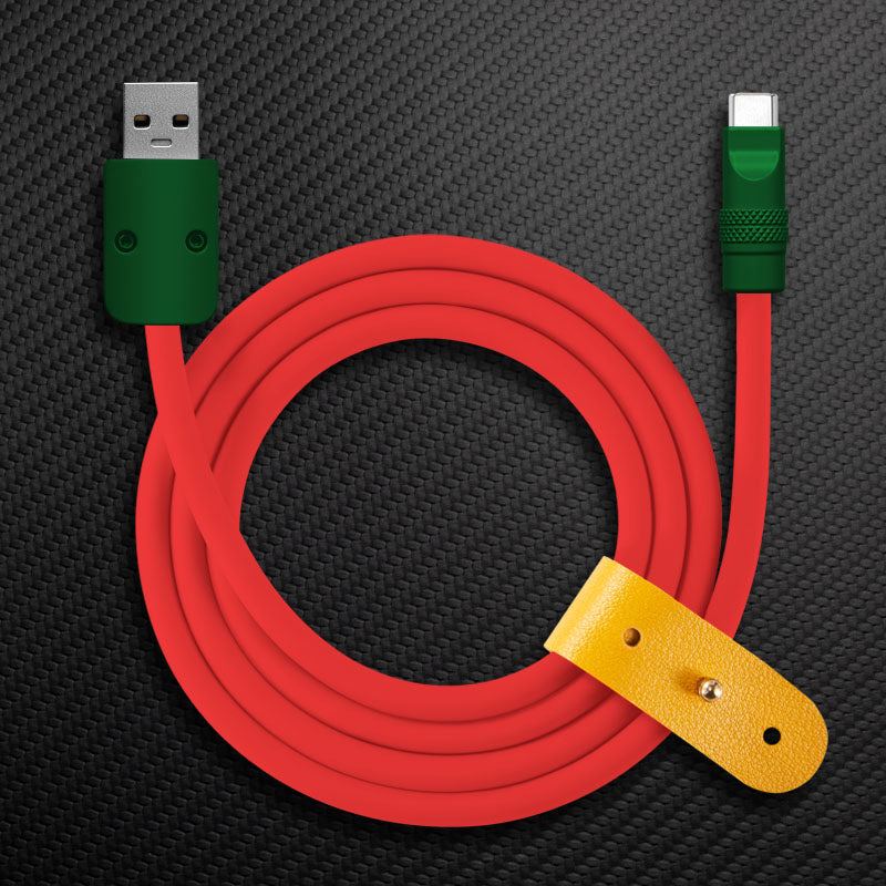 "ColorBlock Chubby" 240W Painted Fast Charging Cable - Image 46