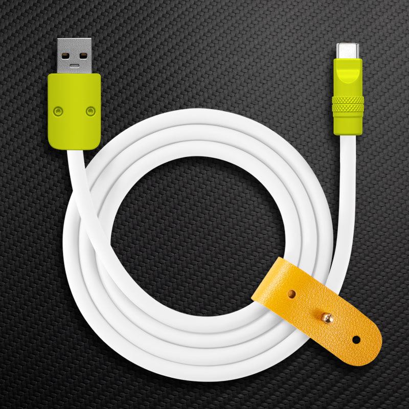 "ColorBlock Chubby" 240W Painted Fast Charging Cable - Image 50