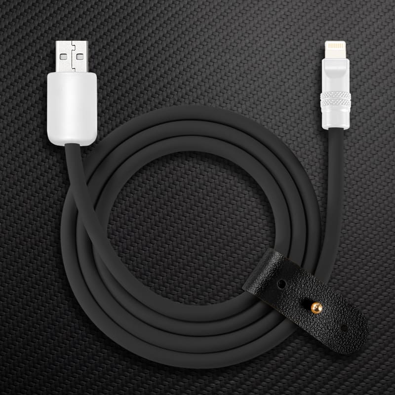"Black Chubby" 240W Charging Cable With Color Connectors - Image 17