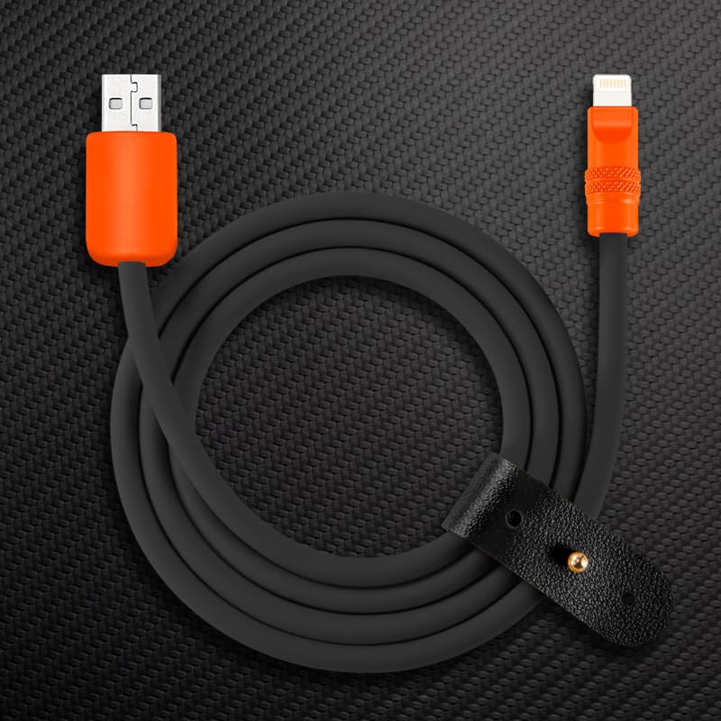 "Black Chubby" 240W Charging Cable With Color Connectors - Image 18