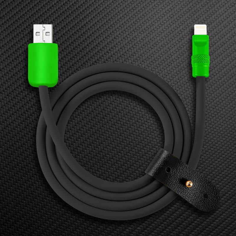"Black Chubby" 240W Charging Cable With Color Connectors - Image 22