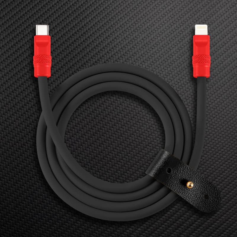 "Black Chubby" 240W Charging Cable With Color Connectors - Image 29