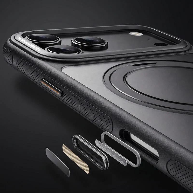 ChubbyArmor GripStand – Magnetic Shockproof Case with Built-in Rotating Stand For iPhone - Image 3
