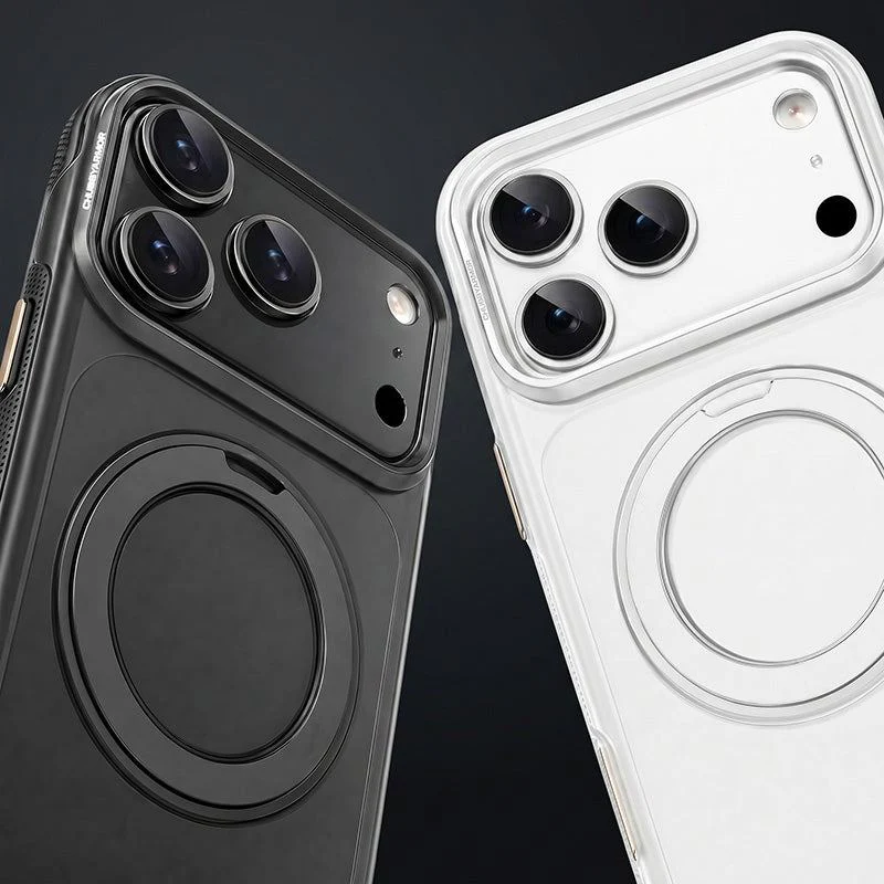 ChubbyArmor GripStand – Magnetic Shockproof Case with Built-in Rotating Stand For iPhone - Image 4