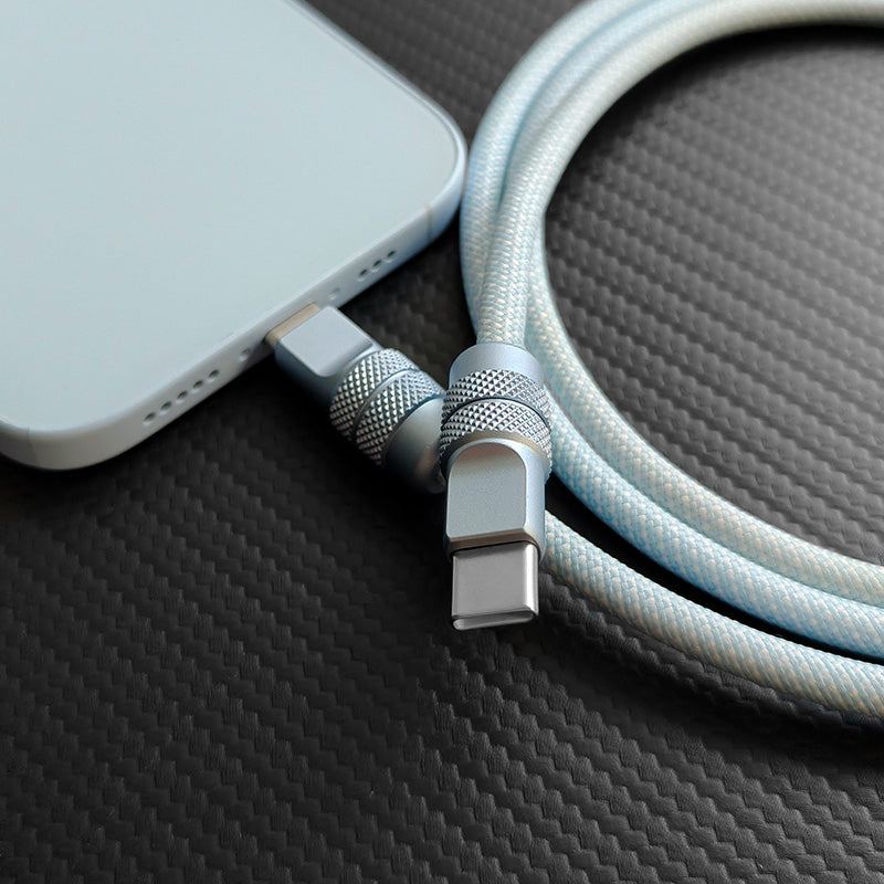 "Anodized Braid" 240W Anodizing Fast Charging Braid Cable - Image 5