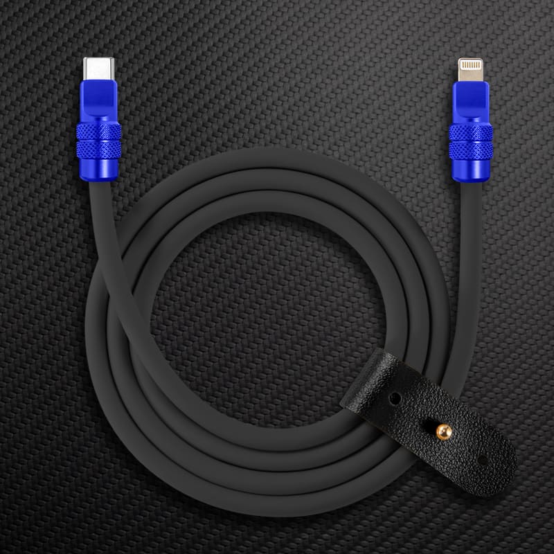 "Anodized Pro" 240W Reflective Shine Charge Cable (C+Lightning) - Image 26