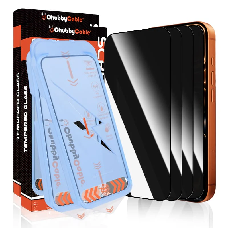 ChubbyShield Ultra - Military-Grade Privacy Screen Protector with Ultra-easy Install Box - Image 20