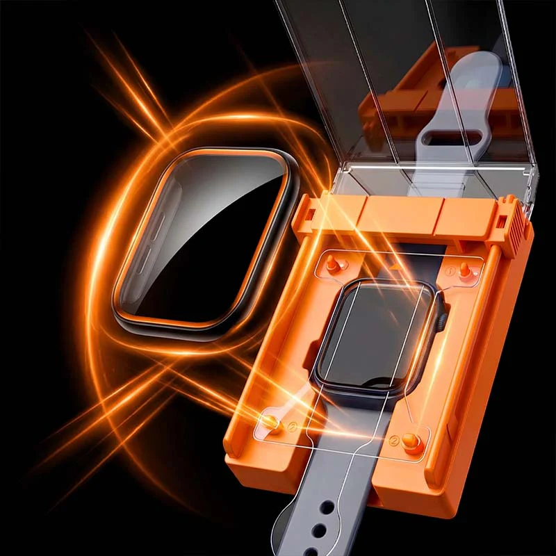 ChubbyShield MagicArmor – Instant Stick Apple Watch Screen Protector Set | Dust-Free Chamber Application - Image 4