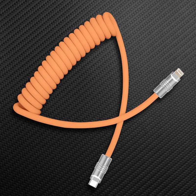 "Candy Chubby" Car Spring Fast Charging Cable - Image 15