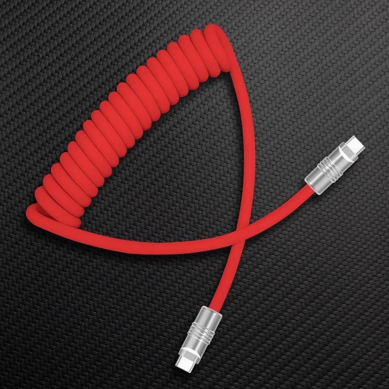 "Candy Chubby" Car Spring Fast Charging Cable - Image 18