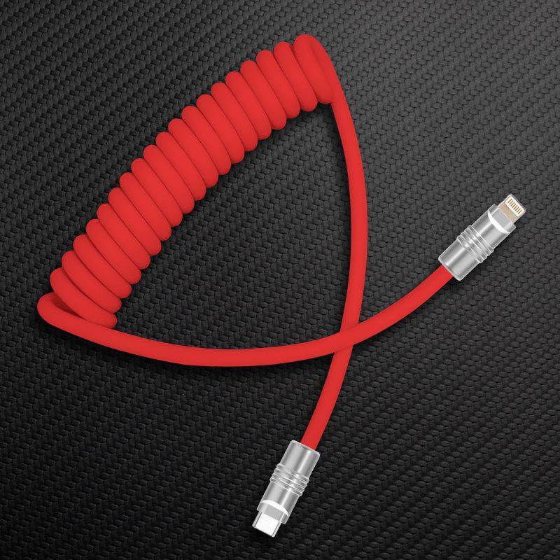 "Candy Chubby" Car Spring Fast Charging Cable - Image 19