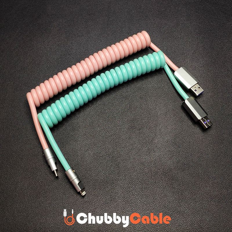 "Candy Chubby" Car Spring Fast Charging Cable - Image 2