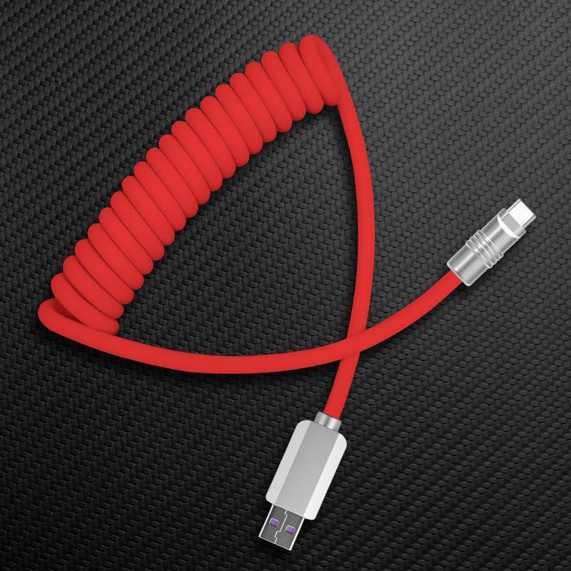 "Candy Chubby" Car Spring Fast Charging Cable - Image 20