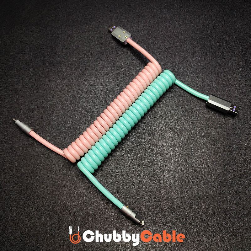 "Candy Chubby" Car Spring Fast Charging Cable - Image 4