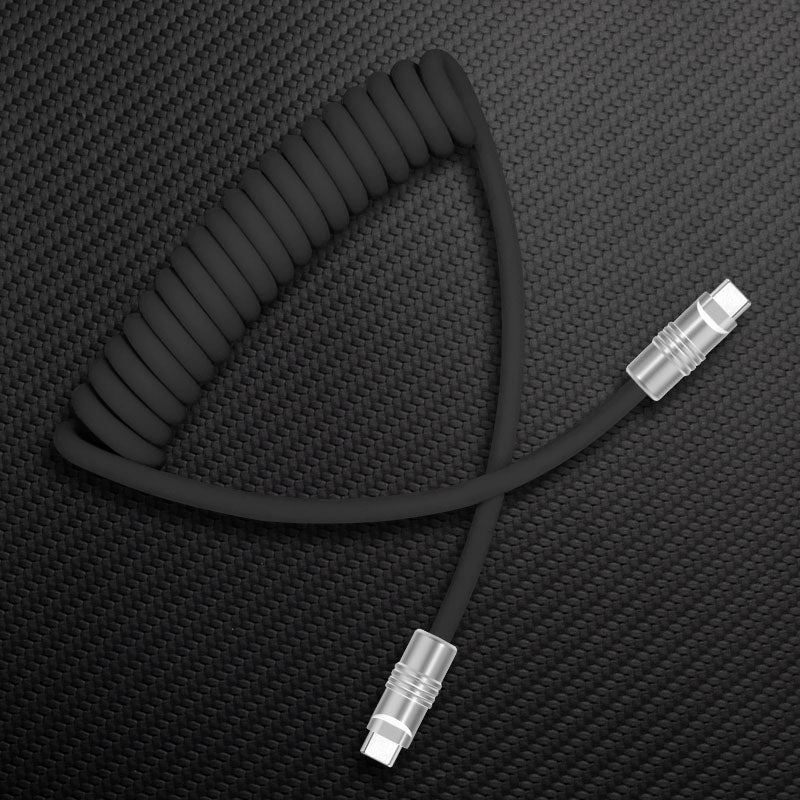 "Candy Chubby" Car Spring Fast Charging Cable - Image 6