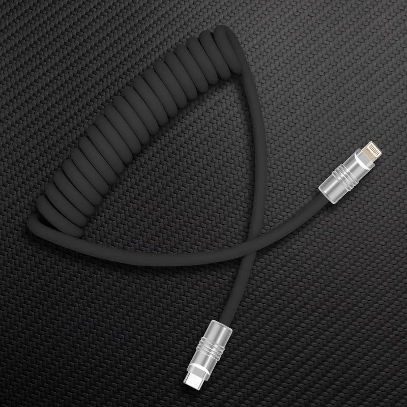 "Candy Chubby" Car Spring Fast Charging Cable - Image 7