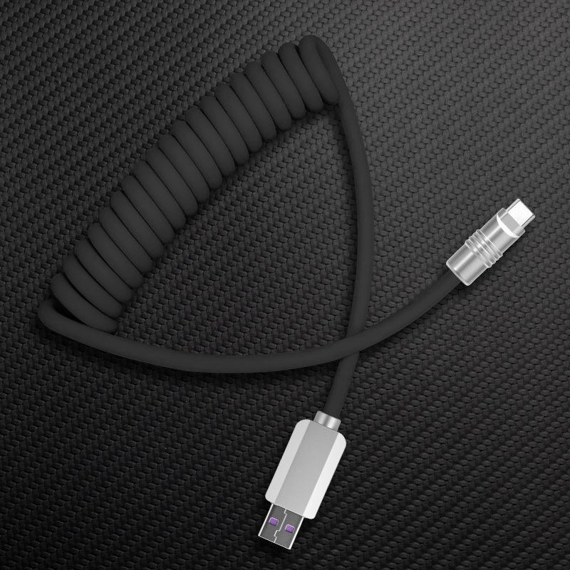 "Candy Chubby" Car Spring Fast Charging Cable - Image 8