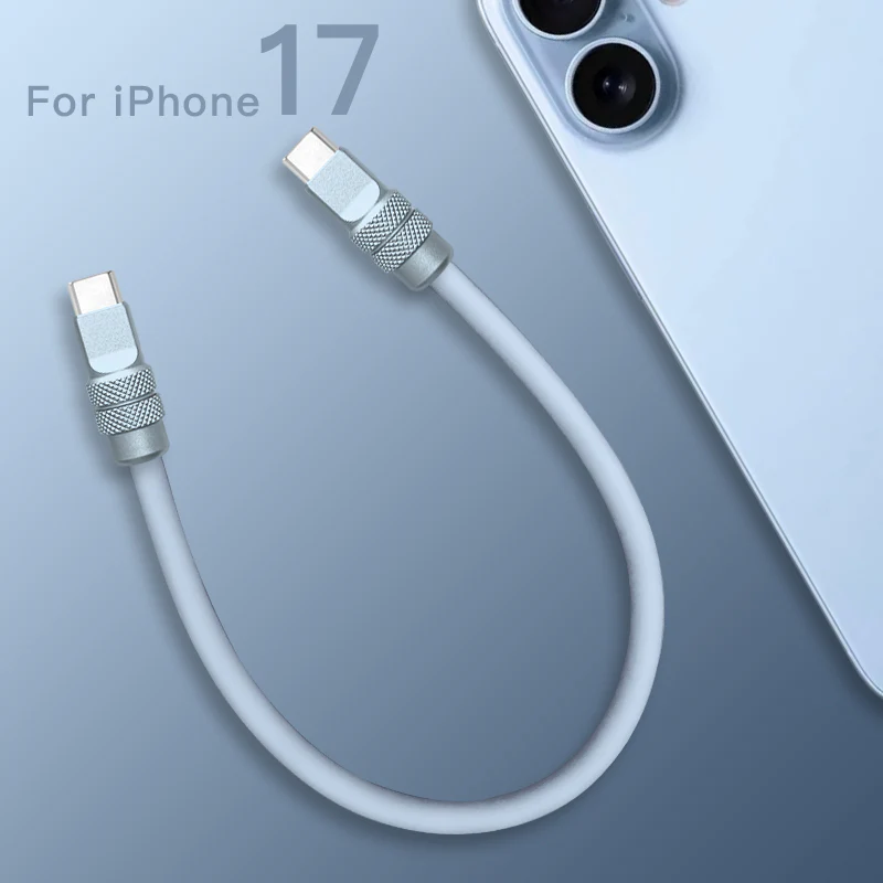 "Chubby 17" 240W Anodizing Fast Charging Power Bank Cable For iPhone 17 - Image 12