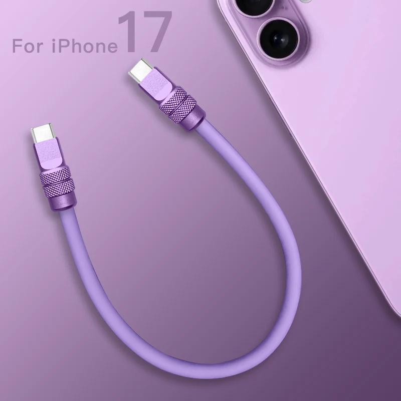 "Chubby 17" 240W Anodizing Fast Charging Power Bank Cable For iPhone 17 - Image 14