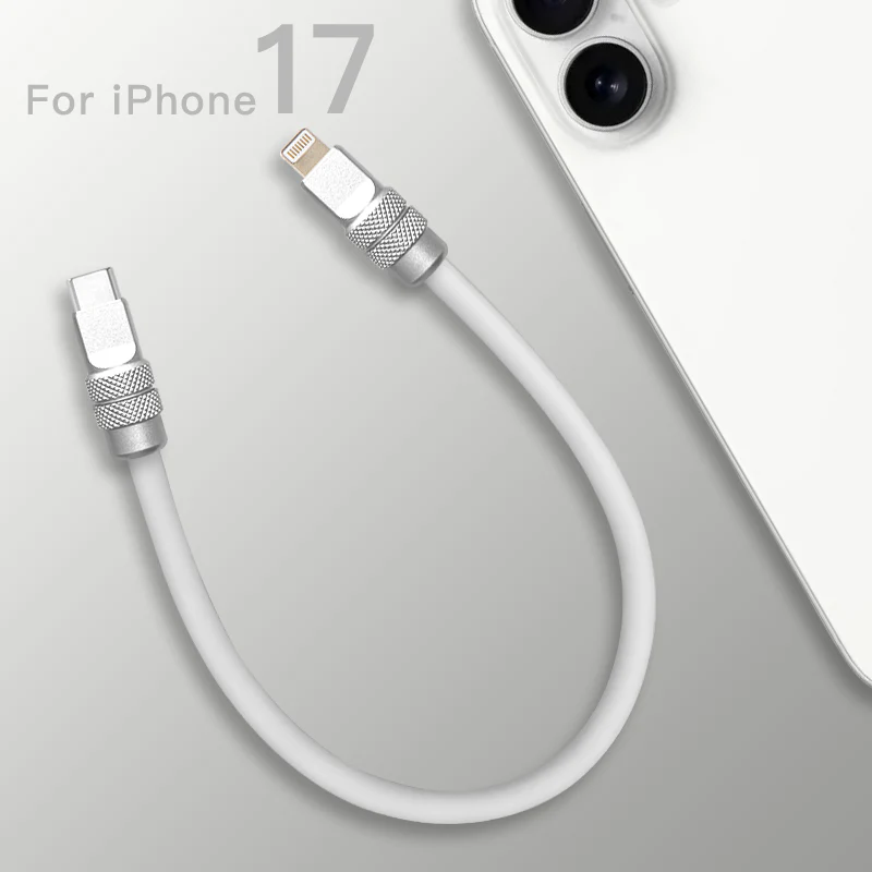 "Chubby 17" 240W Anodizing Fast Charging Power Bank Cable For iPhone 17 - Image 17