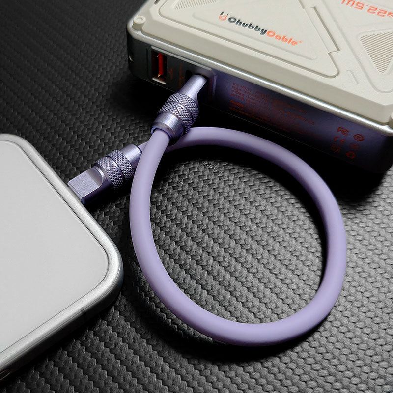 "Chubby 17" 240W Anodizing Fast Charging Power Bank Cable For iPhone 17 - Image 5