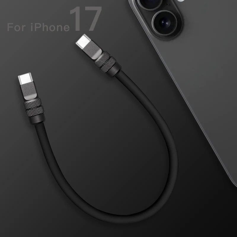 "Chubby 17" 240W Anodizing Fast Charging Power Bank Cable For iPhone 17 - Image 8