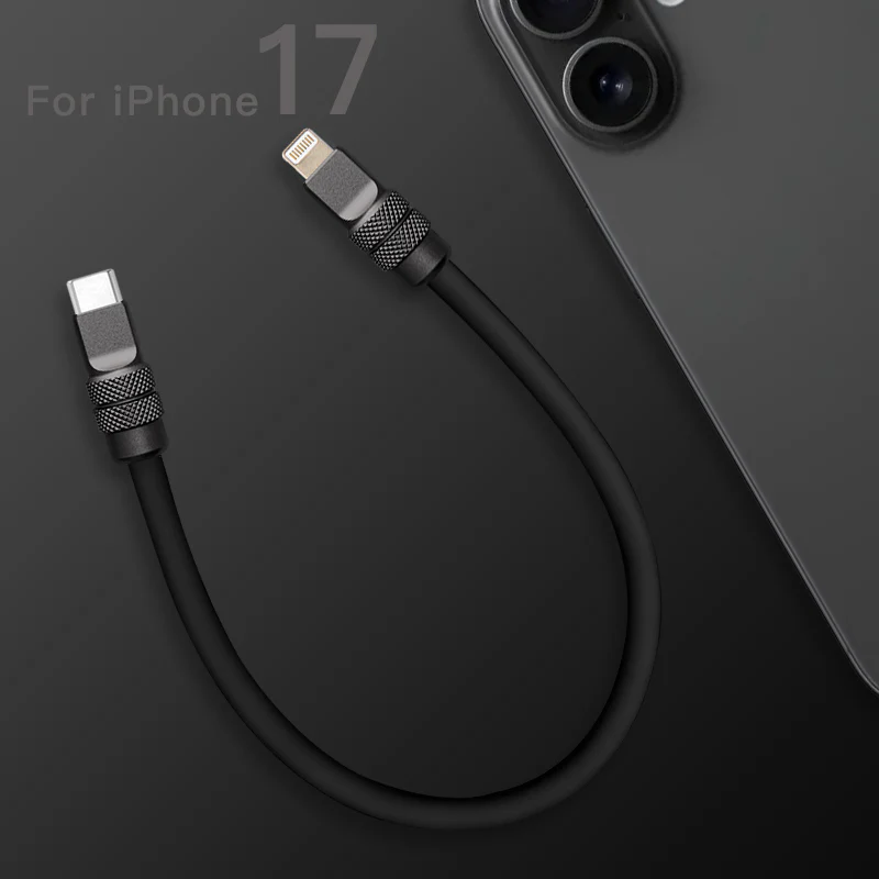 "Chubby 17" 240W Anodizing Fast Charging Power Bank Cable For iPhone 17 - Image 9