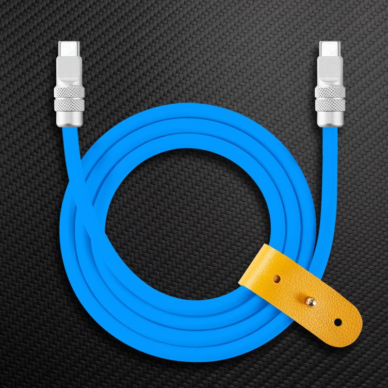 "Chubby 2.1" Classic Color 240W Fast Charging Cable - Image 8