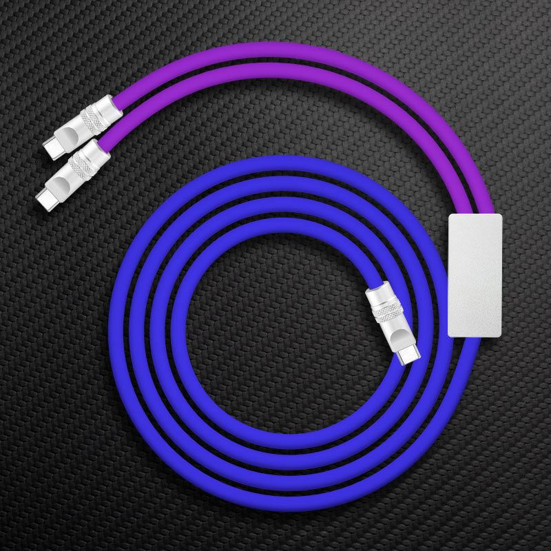 "Duo-Flex vivid" 2 IN 1 100W Charge Cable - Image 29