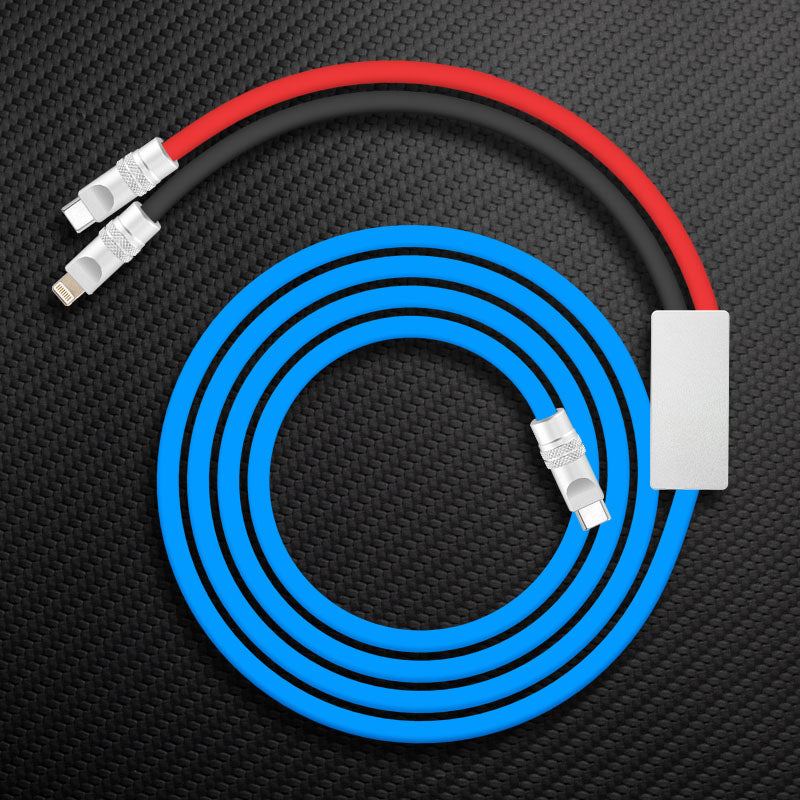 "Duo-Flex vivid" 2 IN 1 100W Charge Cable - Image 8