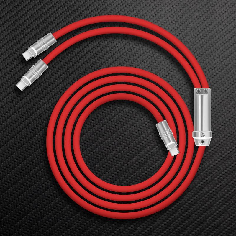 "Chubby" 2 In 1 Fast Charge Cable (C+C) - Image 13