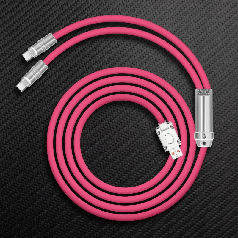 "Chubby" 2 In 1 Fast Charge Cable (C+C) - Image 21