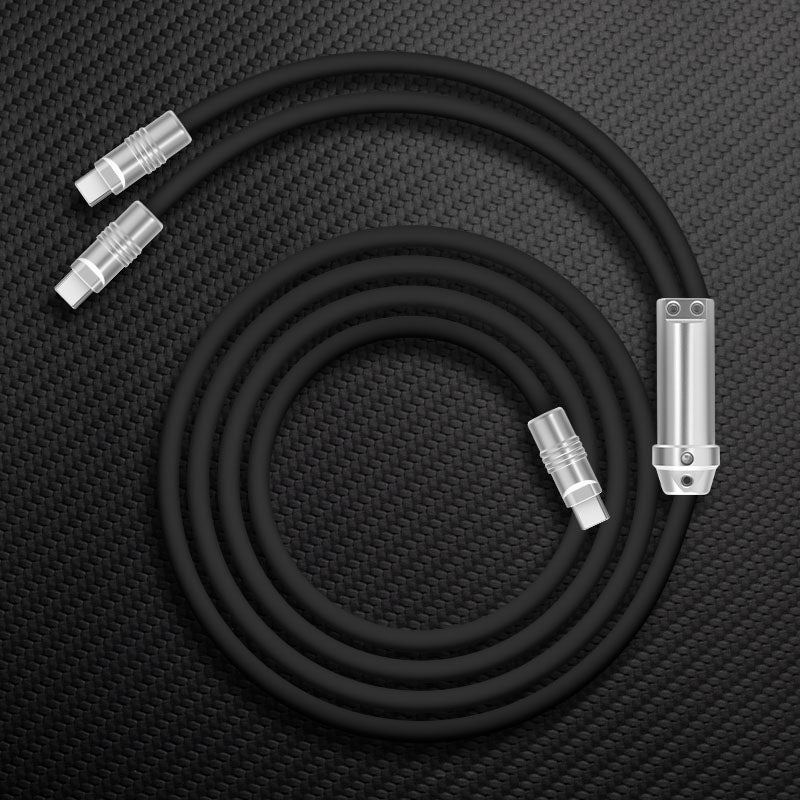 "Chubby" 2 In 1 Fast Charge Cable (C+C) - Image 5