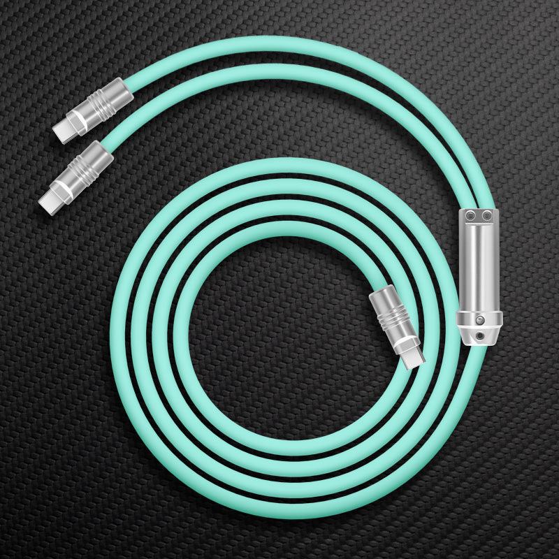 "Chubby" 2 In 1 Fast Charge Cable (C+C) - Image 7