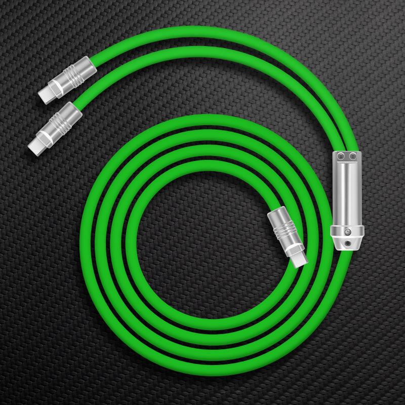 "Chubby" 2 In 1 Fast Charge Cable (C+C) - Image 8