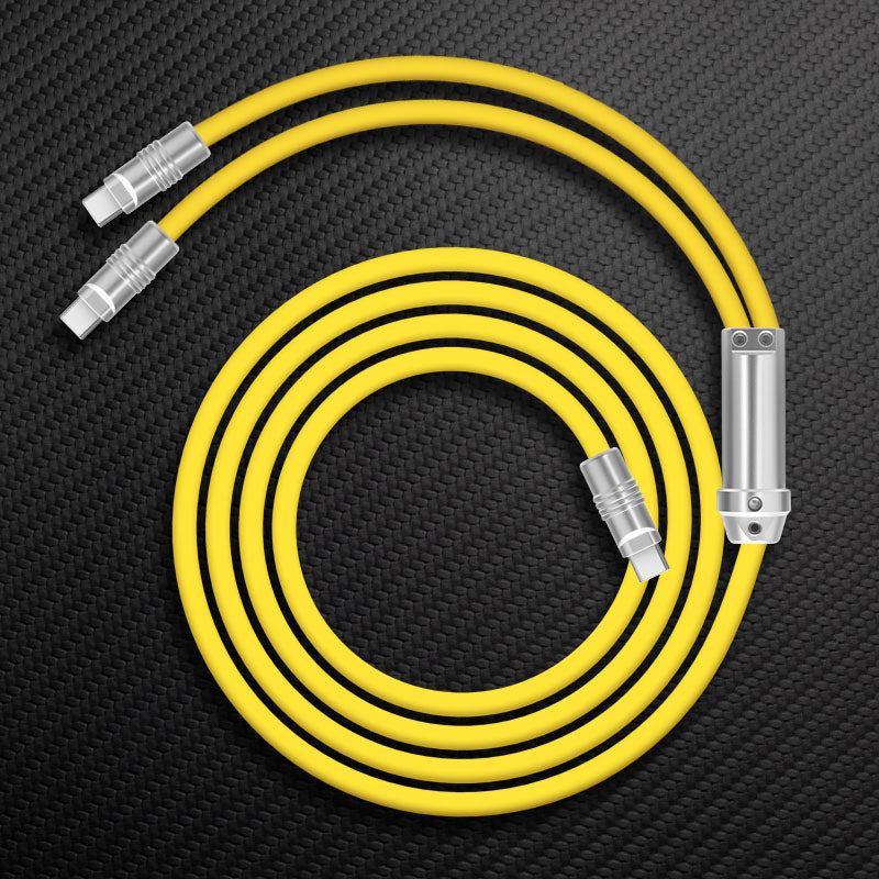 "Chubby" 2 In 1 Fast Charge Cable (C+C) - Image 9