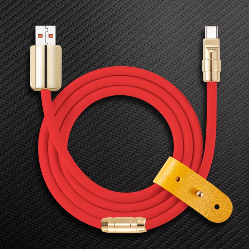 "Golden Chubby" Custom Gilded Fast Charge Cable - Image 15
