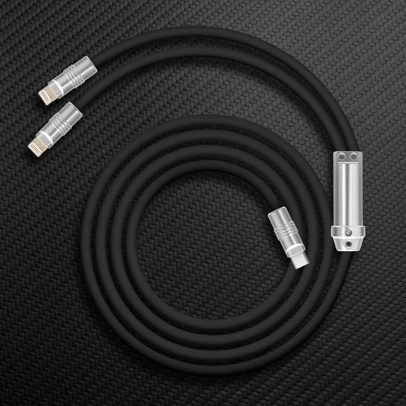 "Chubby" 2 In 1 Fast Charge Cable (Lightning+Lightning) - Image 15