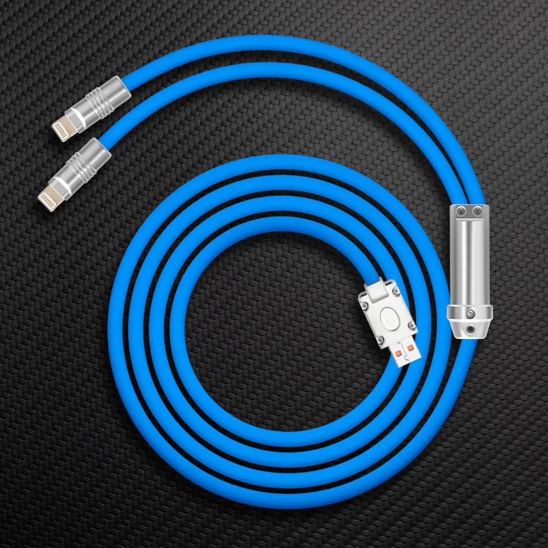 "Chubby" 2 In 1 Fast Charge Cable (Lightning+Lightning) - Image 19