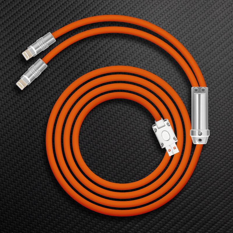 "Chubby" 2 In 1 Fast Charge Cable (Lightning+Lightning) - Image 20