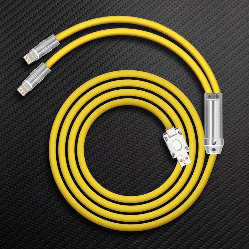 "Chubby" 2 In 1 Fast Charge Cable (Lightning+Lightning) - Image 22